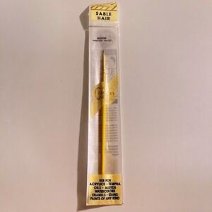 Vintage royal Loew-Cornell Artist Paint Brush series 9230 ‎ Size 10/0 spotter